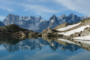 Lac Blanc on the Tour du Mont Blanc