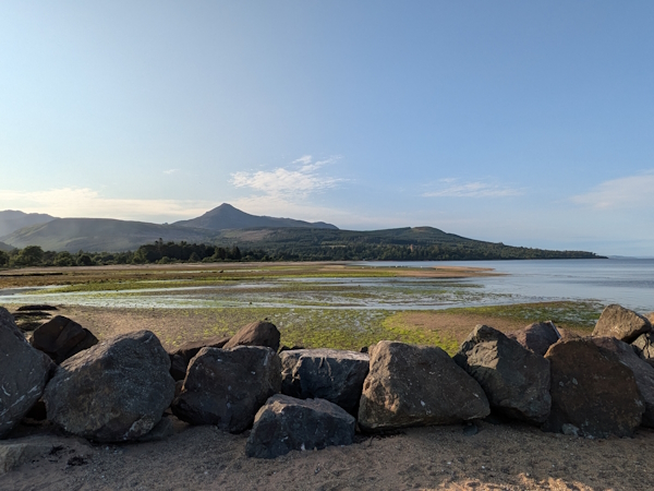 Start of the Arran Coastal Way