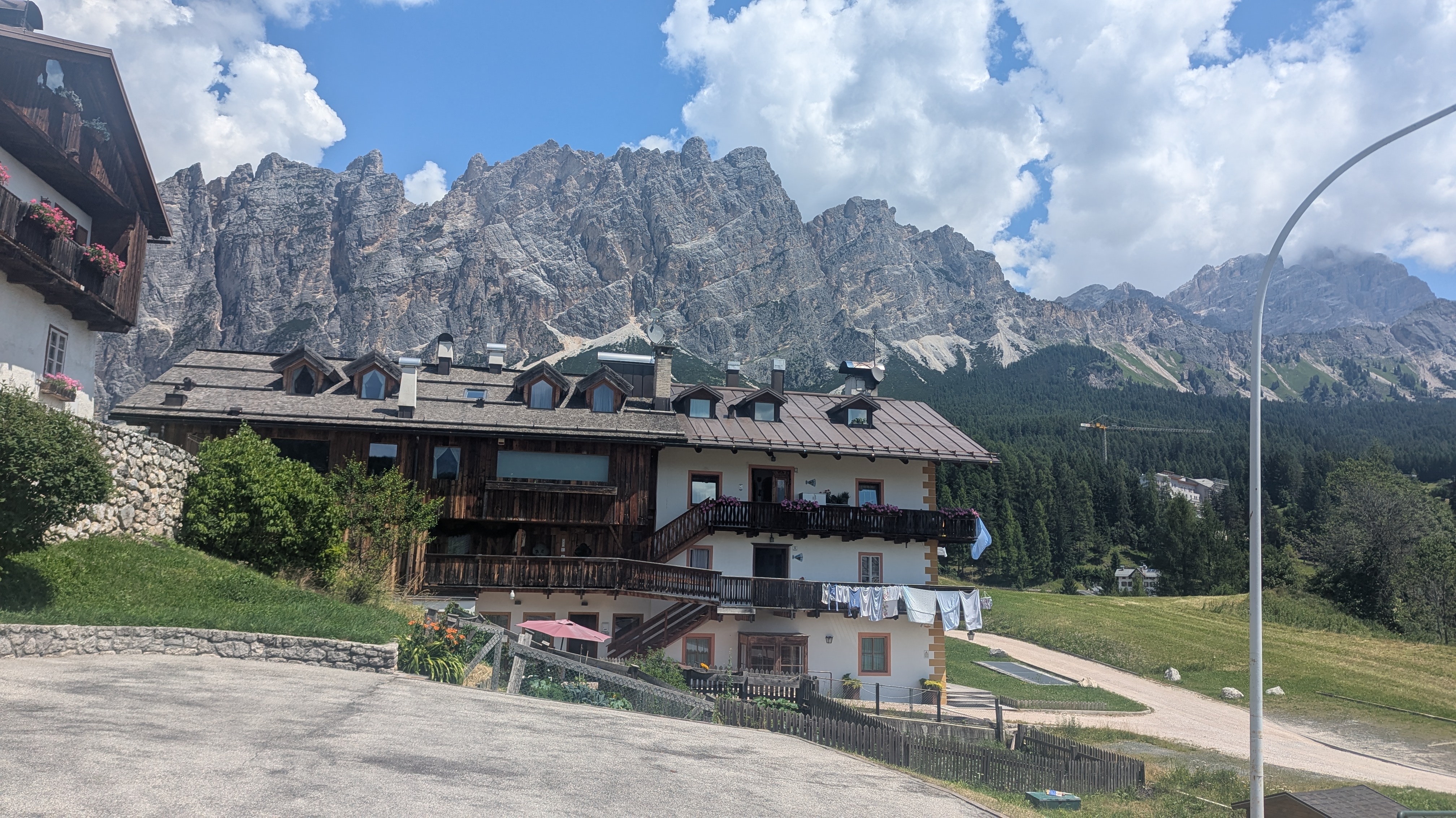 Historic San Candido in the Dolomites