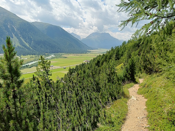 The Swiss village of Zuoz