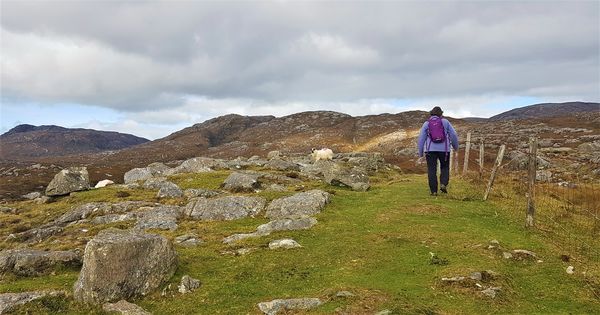 Horgabost to Tarbert on the Hebridean Way