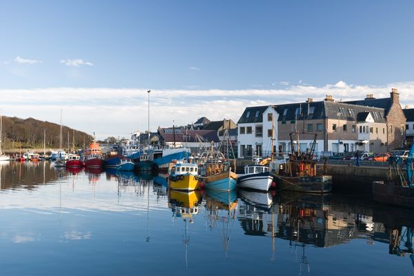 Stornoway at the end of the Hebridean Way
