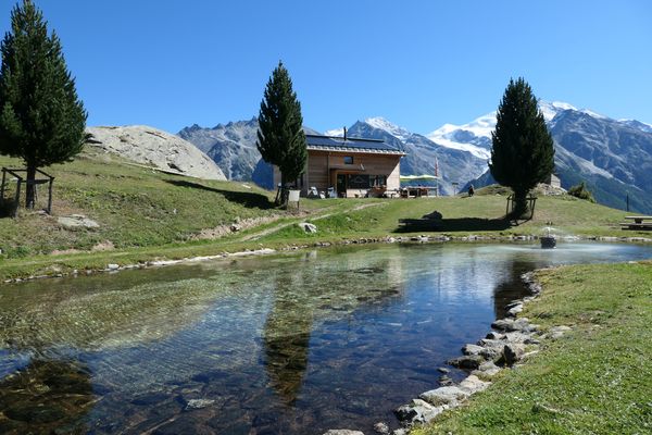 St Niklaus to Europahutte on the Walker's Haute Route