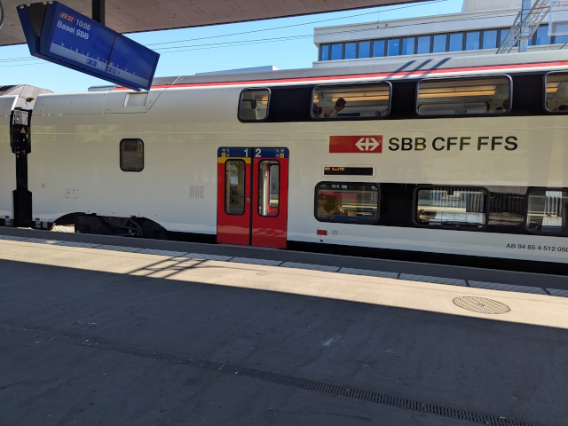 The Basel train waits!