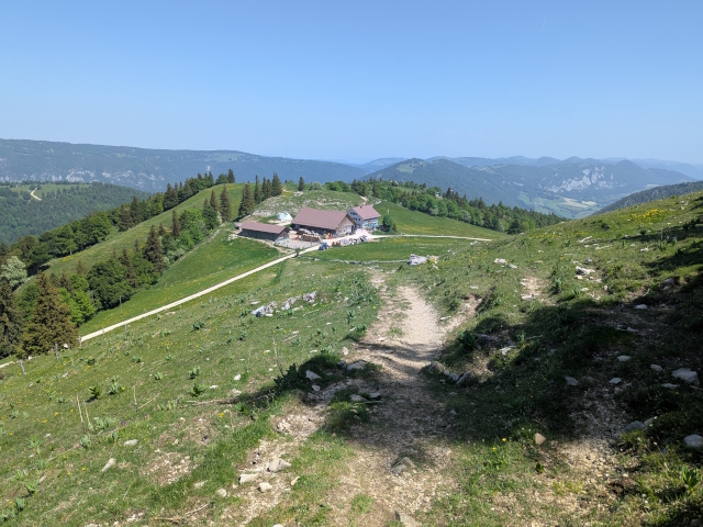 Typical JCT path in descent to a farm