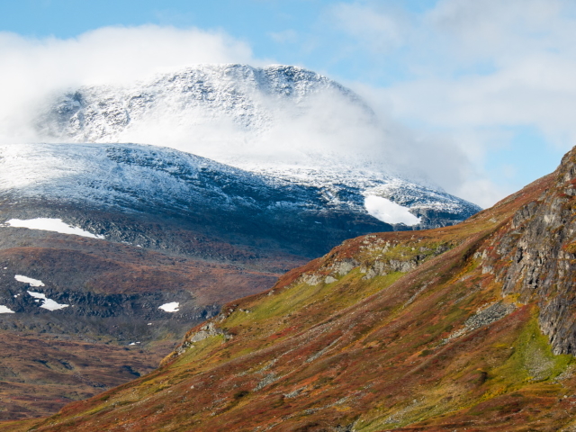 The view from Singi, Kungsleden, Sweden