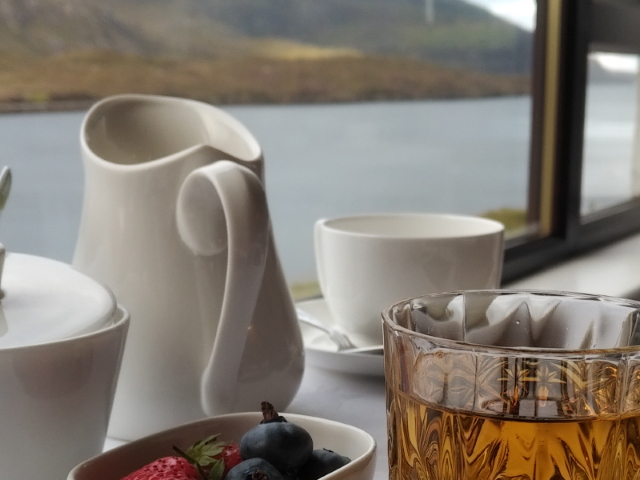 A breakfast in the Hebrides