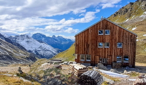 The Kesch hut two days from Davos