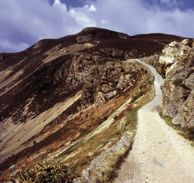 Sychnant Pass on the Snowdonia Way