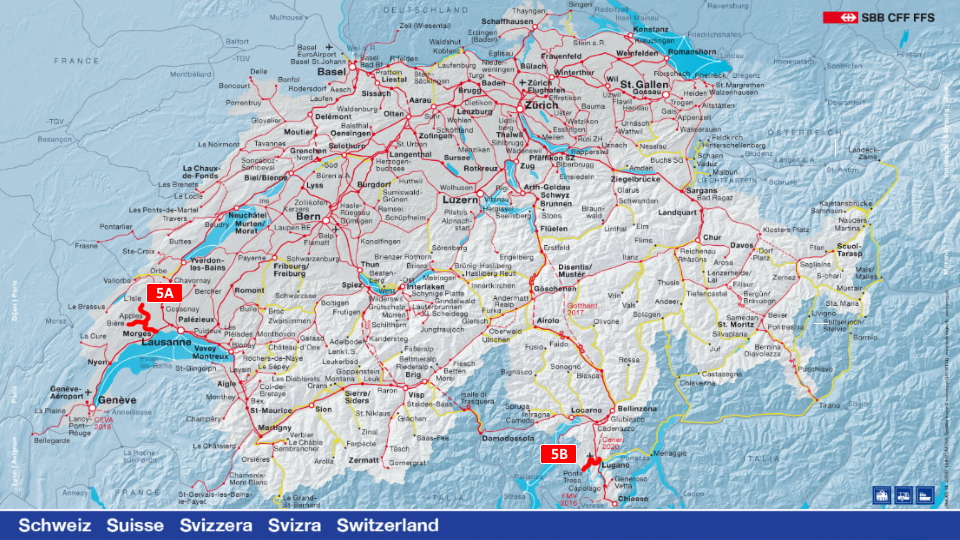 Little local and narrower Swiss lines