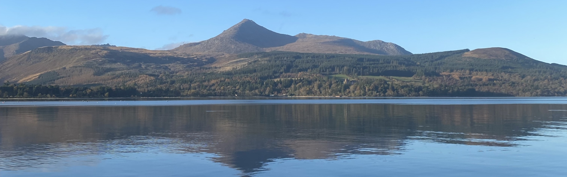 Goatfell from Brodick on the island of Arran