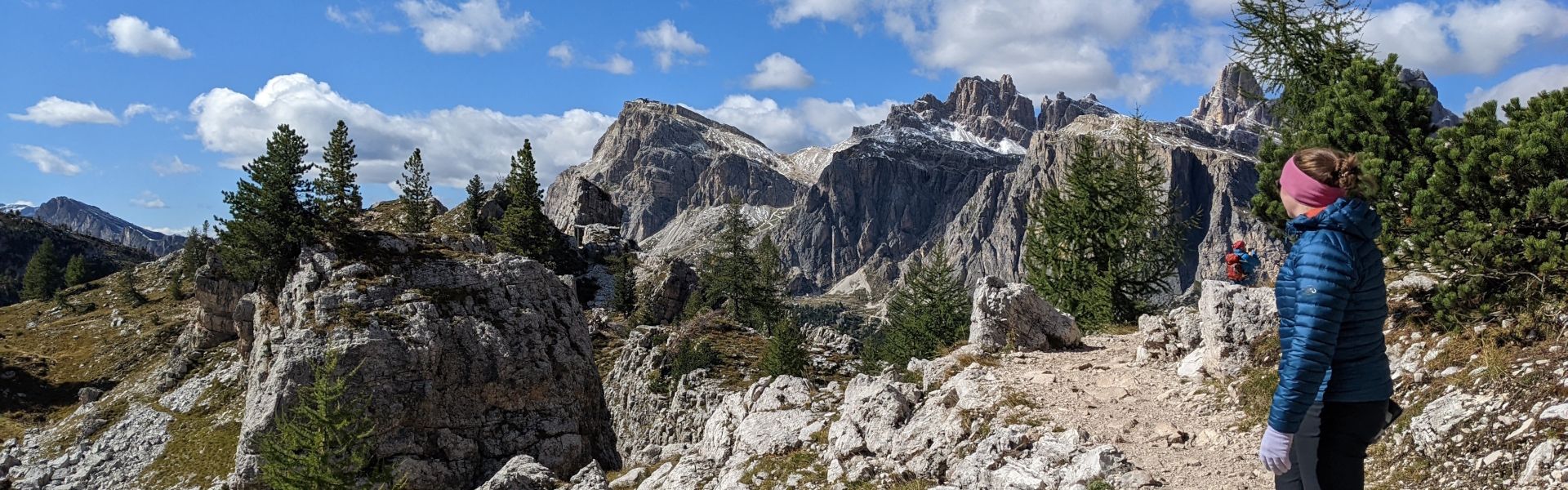 Near the Cinque Torri in the Dolomites, Italy