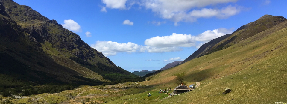 Black Sail Hut in the Ennerdale Valley in the Lake District