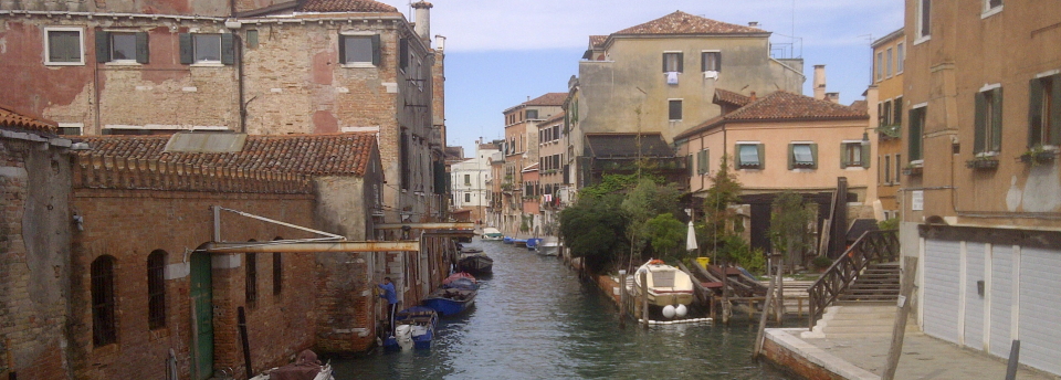 On the canals of Venice