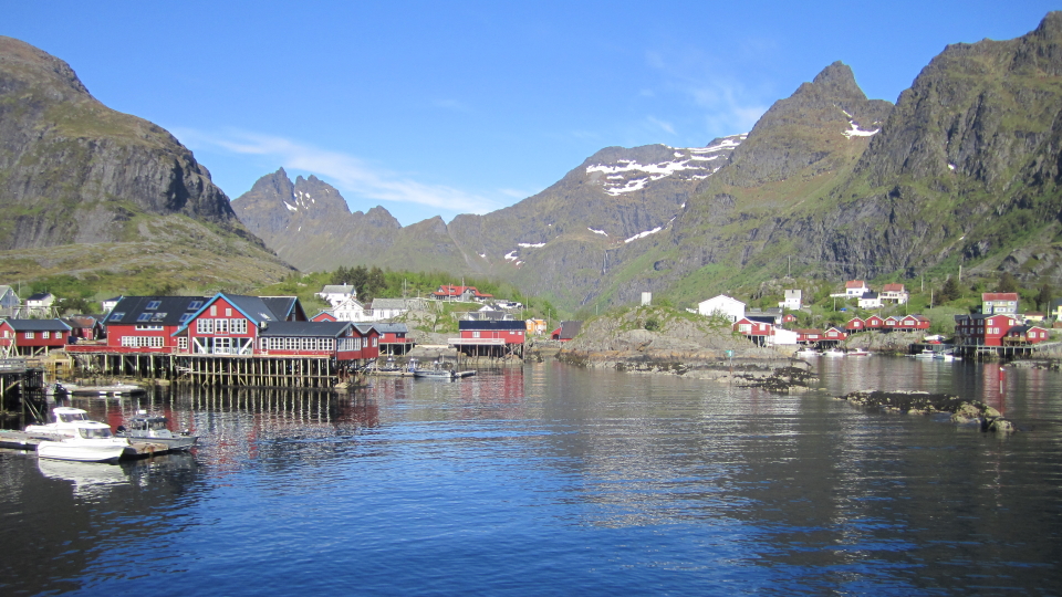 A from the end of the breakwater