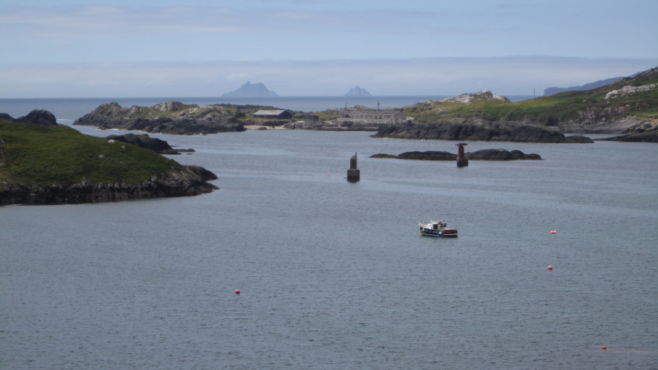 Skellig Michael and Little Skellig islands
