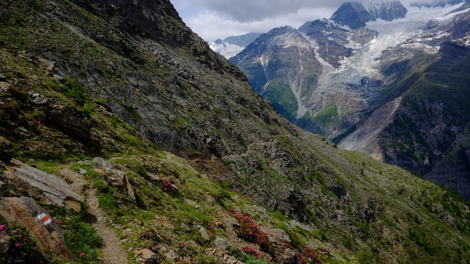 Europaweg on the Walkers Haute Route, Switzerland