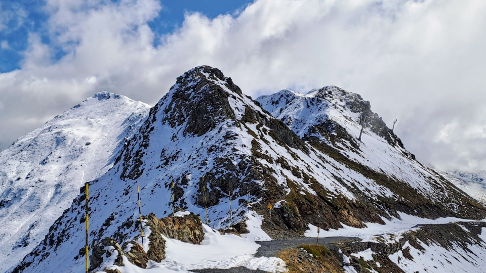 A junction near the Jakobshorn