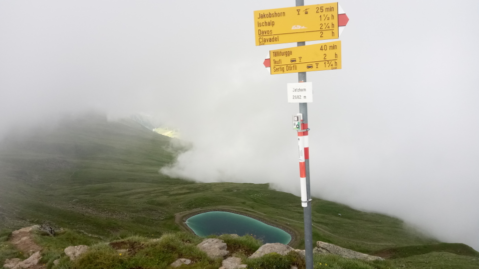 The Jatzhorn near the Jakobshorn