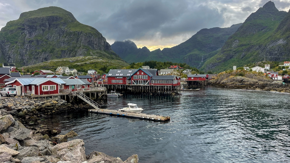 Lofoten seaside houses
