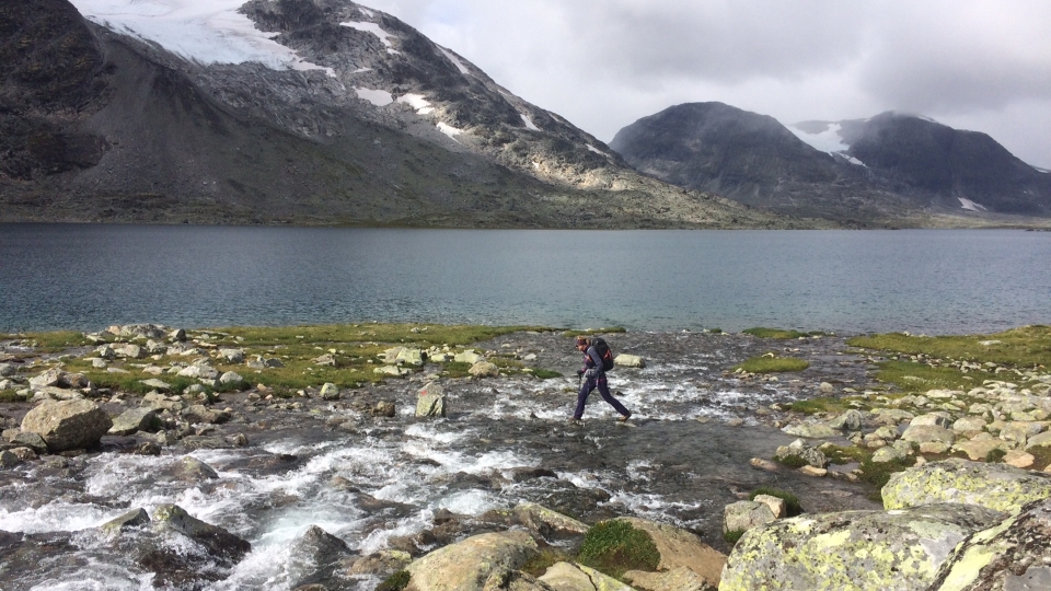 River crossing in Norway
