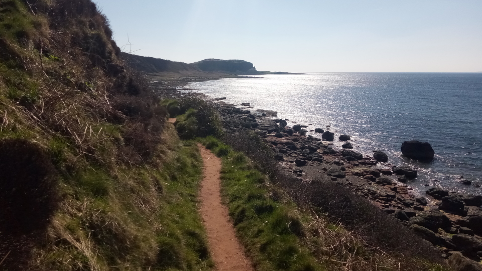 On the way to Blackwaterfoot