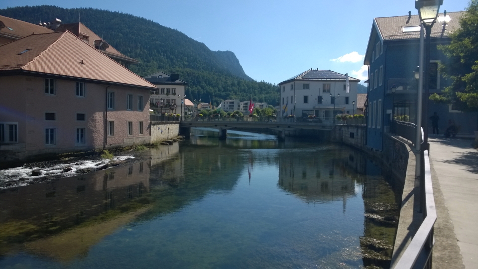 The river in Sainte-Croix
