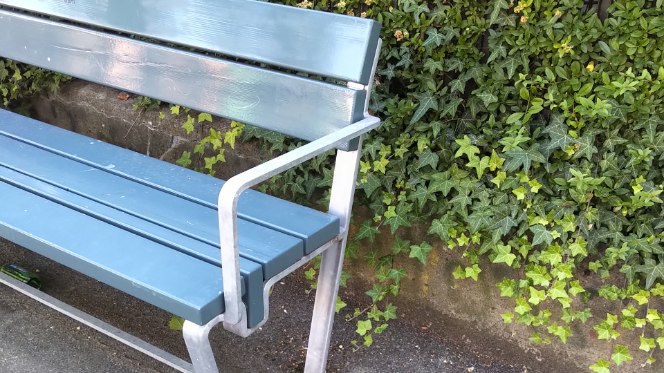 A Swiss bench in Bern