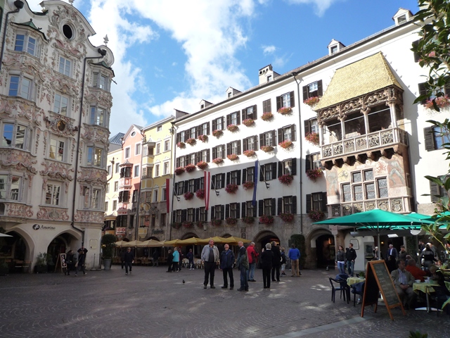 The famous Golden Roof of Innsbruck