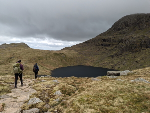 Great End on Scafell Pike