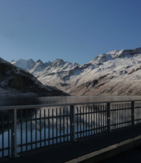 Lac de Moiry above Grimentz