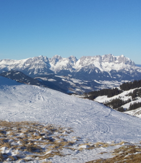 The Wilder Kaiser from Kitzbuhel