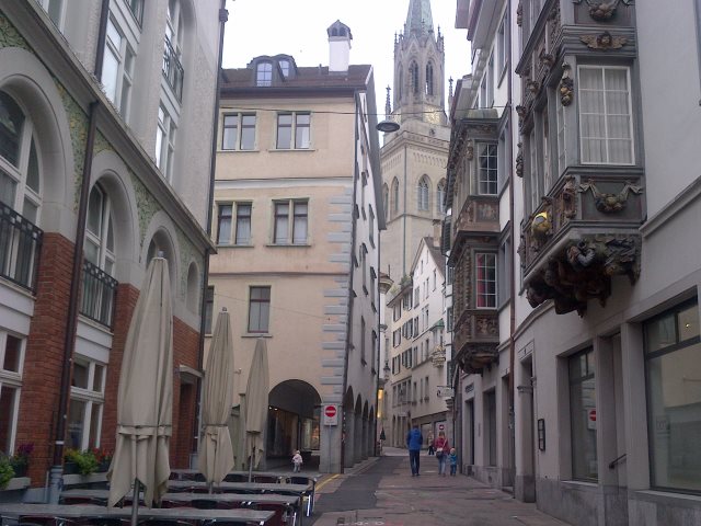 The cathedral of St Gallen