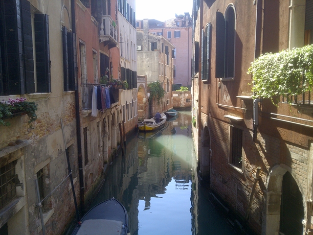 The canals of Venice, a fine trip after the Dolomites